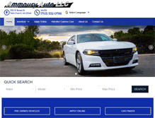 Tablet Screenshot of ammouryauto.com